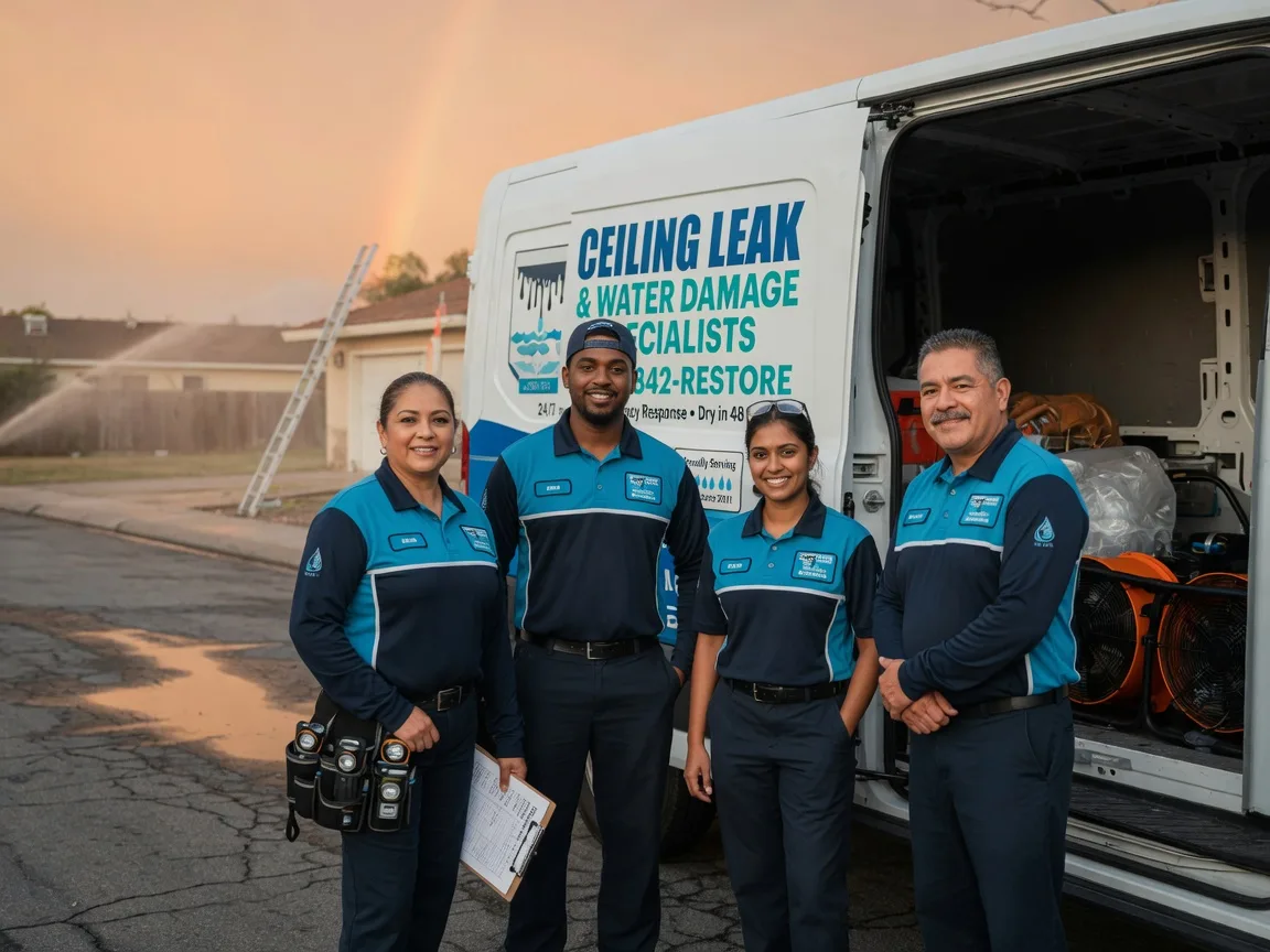 Ceiling Leak Cleanup company in Rockaway, NJ