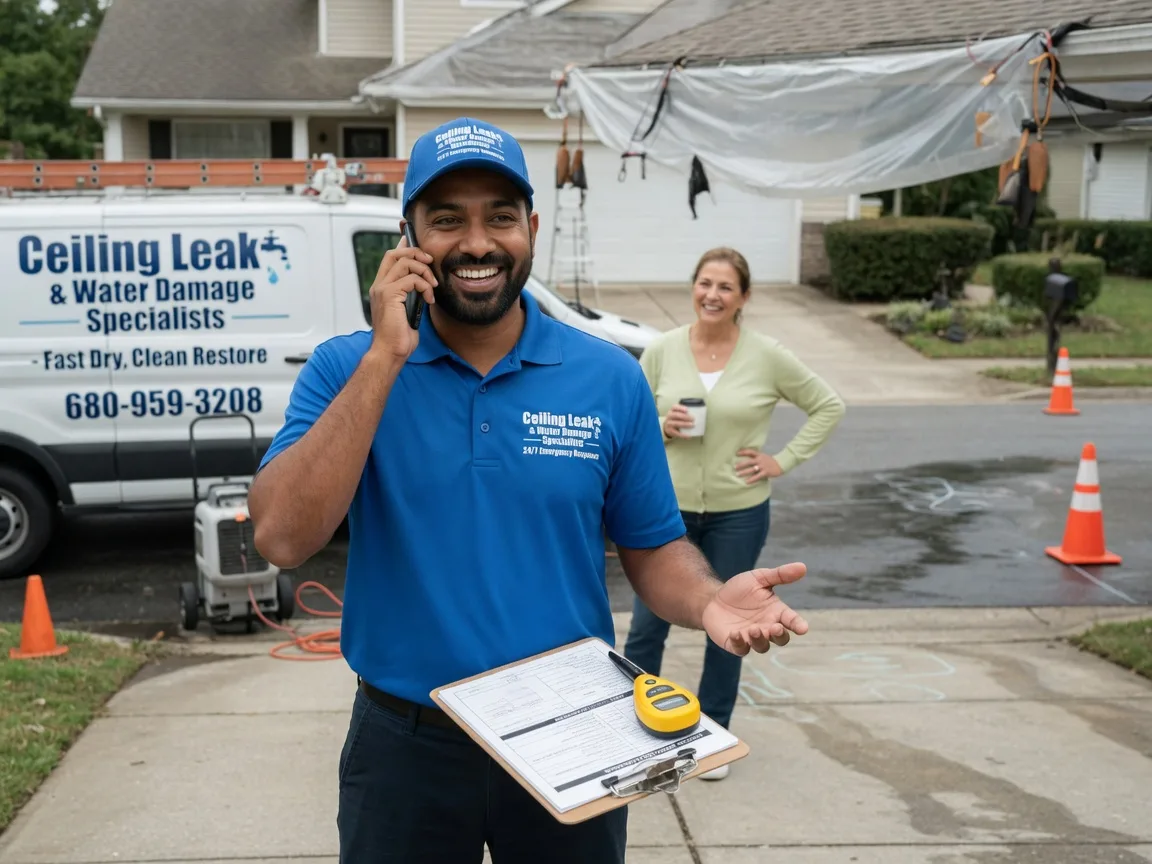 Ceiling Leak Cleanup Rockaway, NJ FAQs